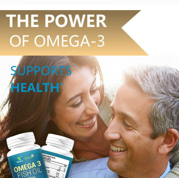 Solace Omega-3 Fish Oil Softgels