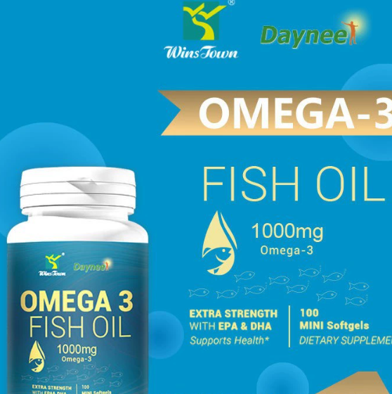 Solace Omega-3 Fish Oil Softgels