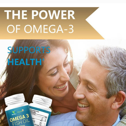 Solace Omega-3 Fish Oil Softgels